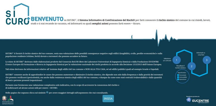 SICURO+, Sistema Informativo di ComUnicazione del RischiO