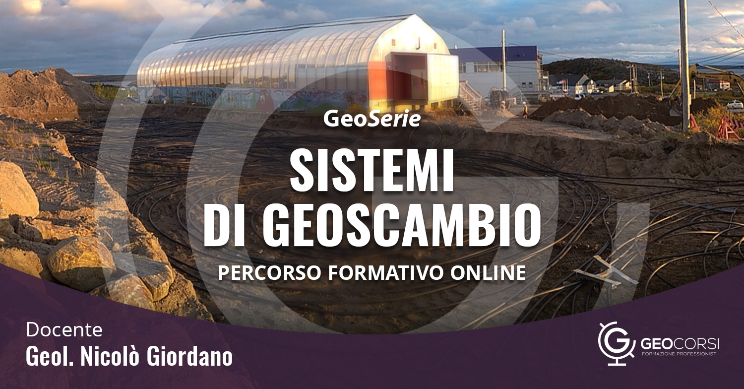 Nuova GeoSerie online: Sistemi di geoscambio