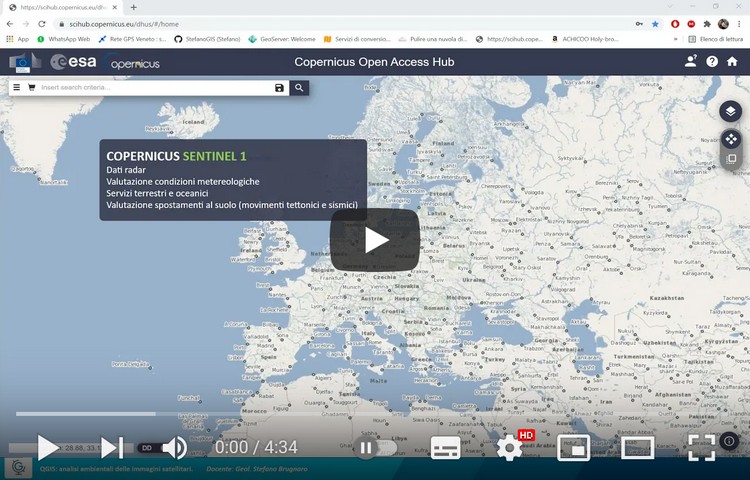 QGIS: analisi ambientali delle immagini satellitari (Lez.1)