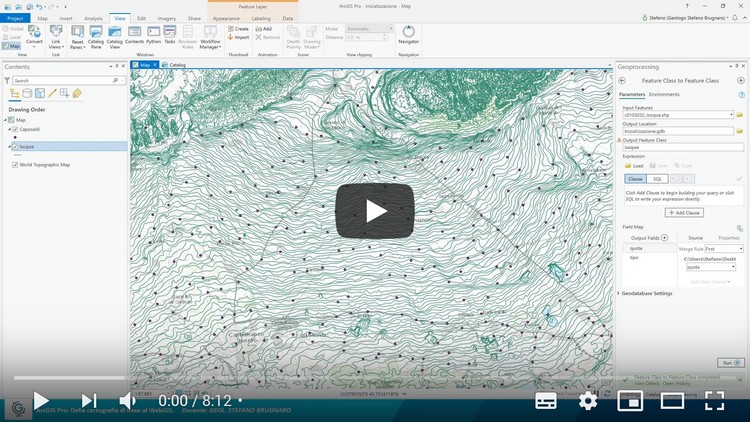 Corso Pratico Arcgis Pro Dalla Cartografia Di Base Al Webgis Corso Pratico Arcgis Pro Dalla Cartografia Di Base Al Webgis