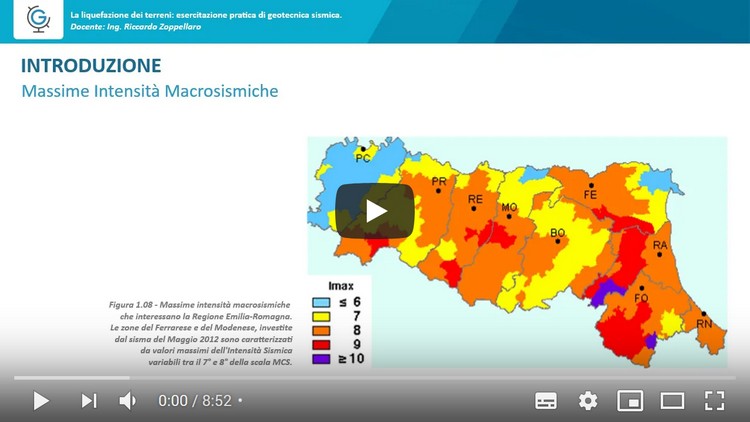 La liquefazione dei terreni: esercitazione pratica di geotecnica sismica (Lezione 2)